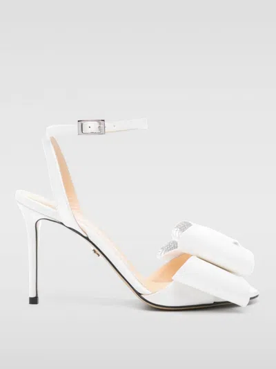 Mach & Mach Heeled Sandals  Woman Color White