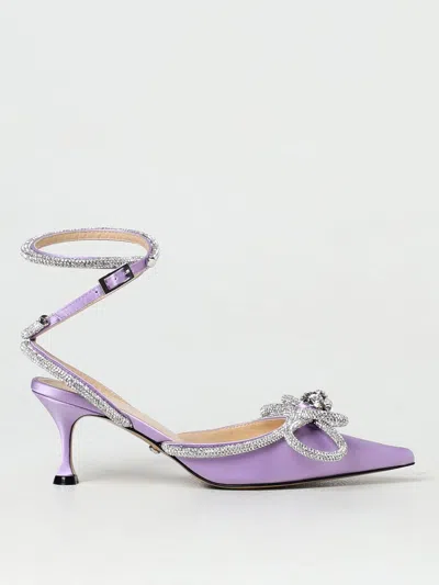 Mach & Mach High Heel Shoes  Woman Color Violet In Multi