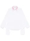 Mach&mach Knot-detail Shirt In White