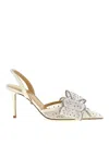 Mach&mach Le Cadeau Slingback In White