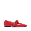 Mach&mach Leather Ballet Flats