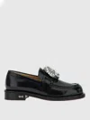 Mach&mach Mach & Mach Galaxy Loafer In Schwarz