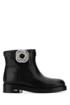 Mach&mach Stivaletti Galaxy In Pelle Nera Donna In Black