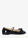 Mach&mach Pair Of Ballet Shoes With Bows And Knots