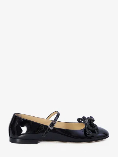 MACH&MACH MACH & MACH DOUBLE BOW BALLERINAS