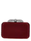 Mach&mach 'satin Bow Double' Clutch