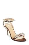 MACH & MACH MACH & MACH DOUBLE CRYSTAL BOW SANDAL