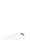 Mach&mach Mach & Mach 'double Heart' Sandals In White