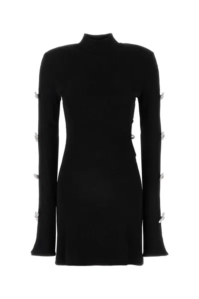 Mach & Mach Dress In Black