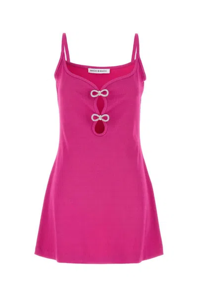 Mach & Mach Dress In Pink