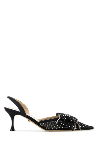 Mach & Mach Embellished Mesh Le Cadeau Pumps