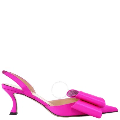Mach&mach Mach & Mach Le Cadeau Slingback Pumps In Pink