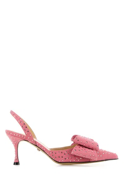 Mach&mach Mach & Mach Pink Suede Le Cadeau Pumps