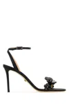 Mach&mach Mach & Mach Sandals In Black
