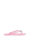 Mach&mach Mach & Mach Women Flip-flop Sandals With Double Heart In Pink