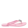 Mach&mach Mach & Mach 'double Heart' Sandals In Pink
