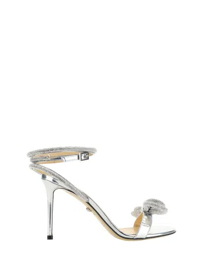 Mach&mach Mach & Mach Sandals In Silver