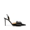 Mach&mach Le Cadeau 95mm Slingback Pumps In Black