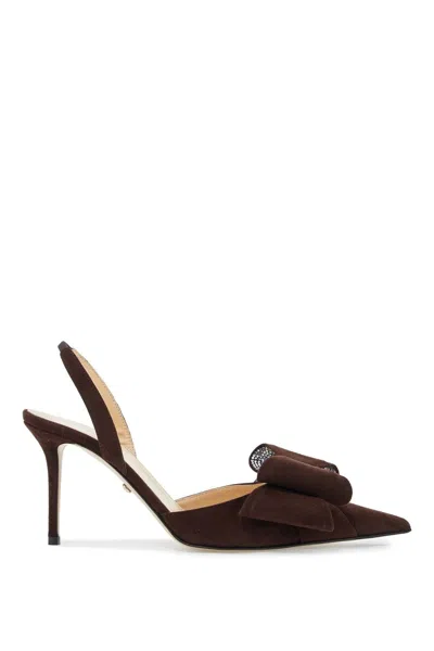 Mach&mach Mach & Mach Slingback Décollet In Brown