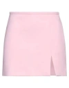 Mach&mach Mach & Mach Woman Mini Skirt Light Pink Size 8 Wool