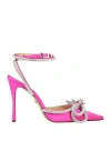 Mach&mach Double Bow Pumps Fuchsia In Pink