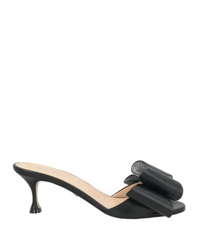 Mach&mach Mach & Mach Woman Sandals Black Size 6 Leather