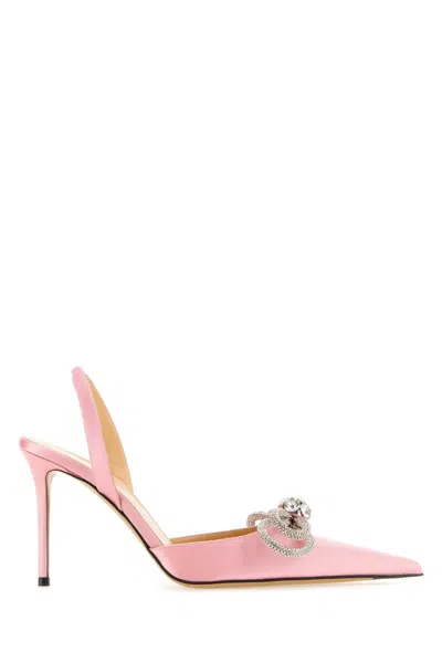 Mach&mach Women Pink Satin Pumps