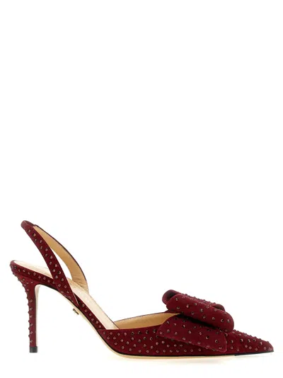 Mach&mach Maroon Slingback Pumps