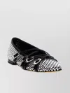 Mach&mach 'net Crystal' Ballet Flats