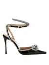 Mach&mach Mach & Mach Sandals In Black