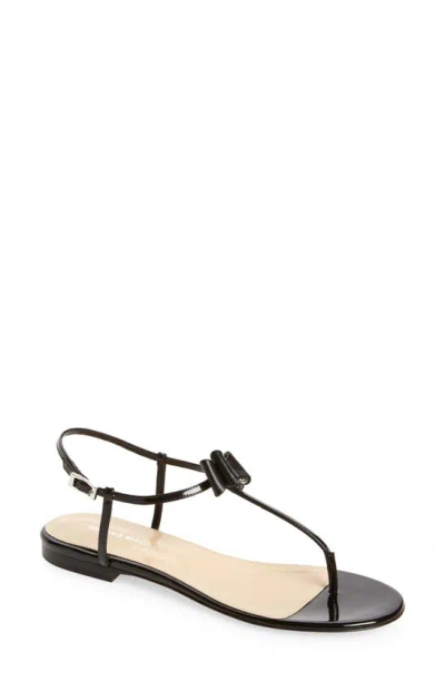 Mach&mach Petite Cadeau Sandal In Black