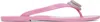 Mach&mach Mach & Mach Women Flip-flop Sandals With Double Heart In Pink