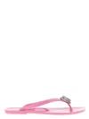Mach&mach Mach & Mach Women Flip-flop Sandals With Double Heart In Pink