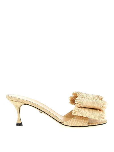 Mach & Mach Le Cadeau Sandals Beige