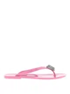 Mach&mach Mach & Mach Women Flip-flop Sandals With Double Heart