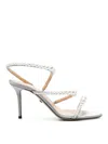 Mach&mach 85mm Sirene Sandals In Grey