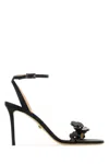Mach&mach Mach & Mach Sandals In Black