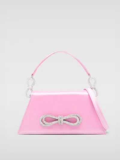 Mach & Mach Crystal-bow Cross Body Bag In Pink