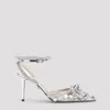 Mach&mach Mach & Mach Sandals In Silver