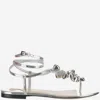 Mach&mach Sandal With Metallic Decoration