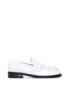 Mach&mach Mach & Mach Flat Shoes In White