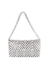 MACH & MACH SMALL CRYSTAL-EMBELLISHED SHOULDER BAG