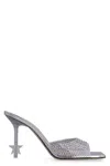 Mach&mach Women's Pvc Mules In Silver