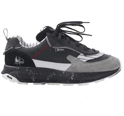Pre-owned Mache Men's  Runner Chicago Sox Southside Sneakers In Black/white/grey