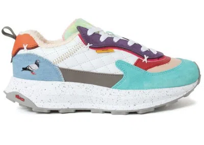 Pre-owned Mache Men's  Runner What The  Sneakers In Multi