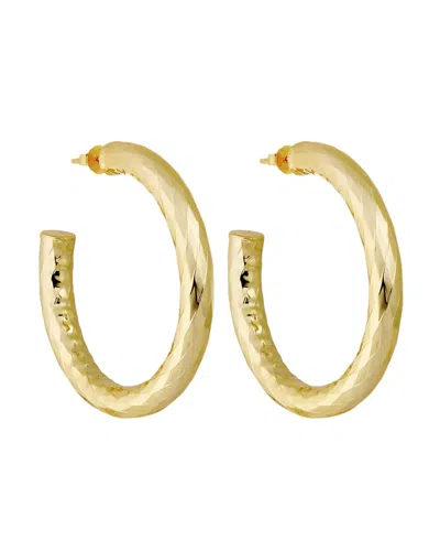 Machete 1.5" Wavelet Hoops In Gold In Silver