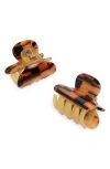 Machete 2-pack Heirloom Claw Hair Clips In Blonde Checker