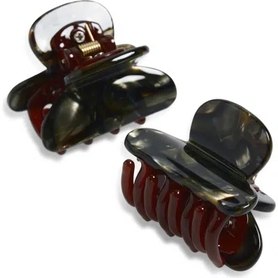 Machete 2-pack Heirloom Claw Clips In Multi