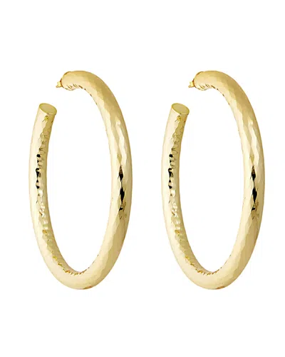 Machete 2" Wavelet Hoops In Gold