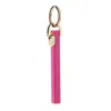 Machete Bar Keychain In Marble - Gold In Pink